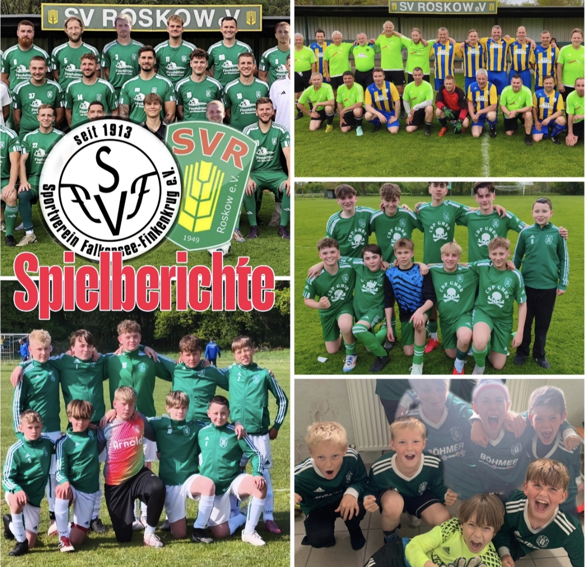 Spielberichte aller SVR-Teams