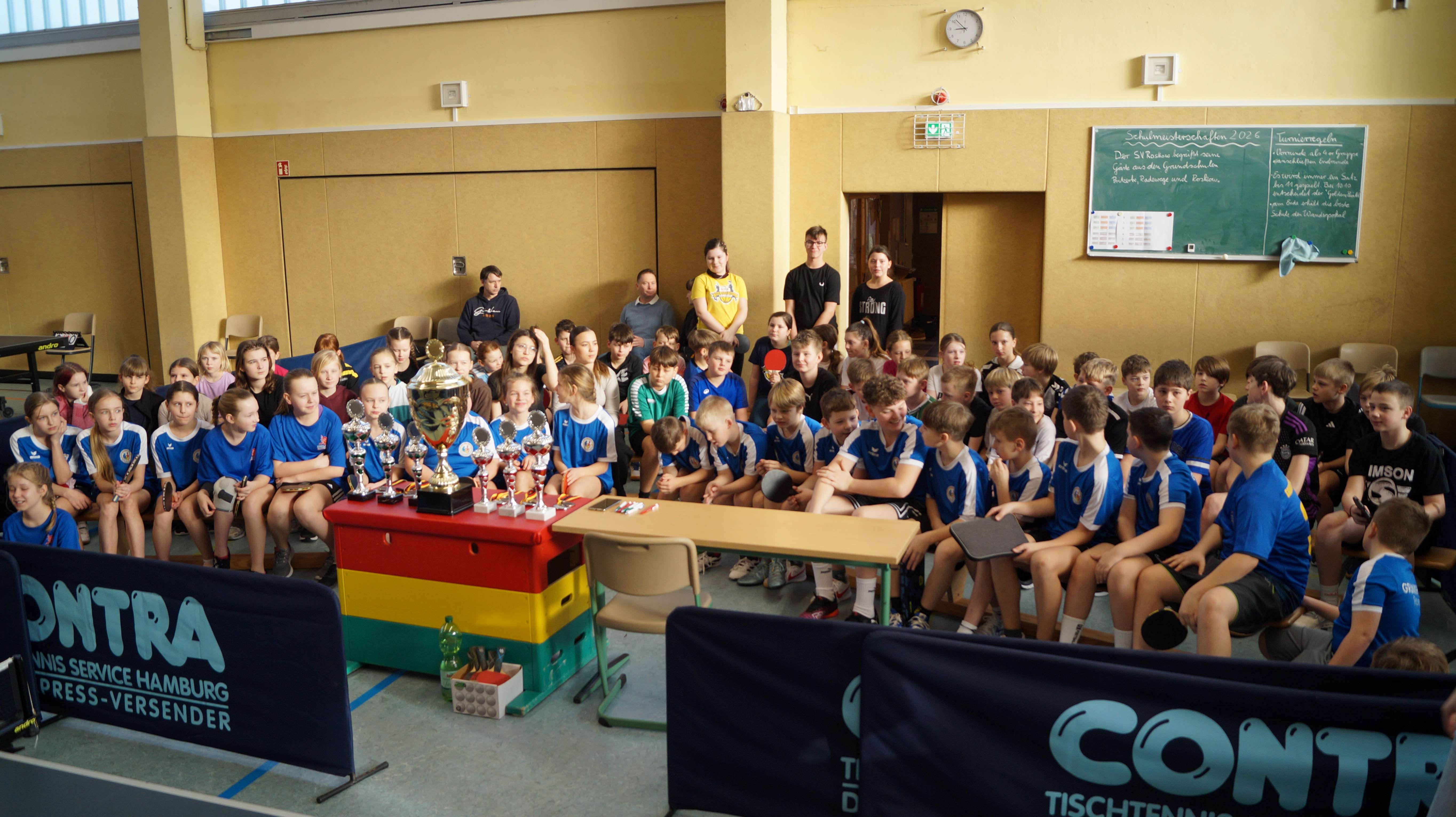 12. Schulmeisterschaften im Tischtennis