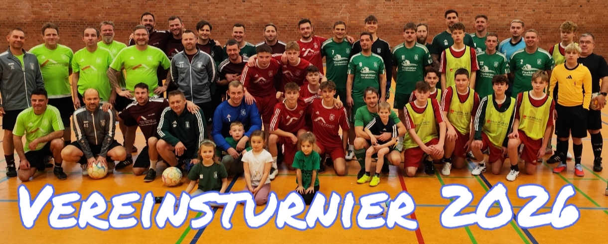 Jung und Alt beim Internen Hallenturnier